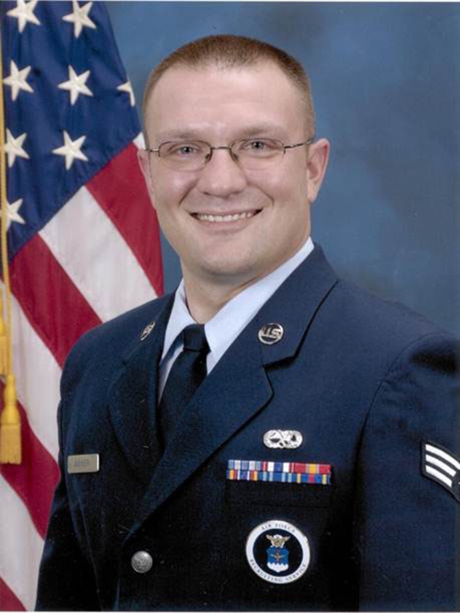 Junior Enlisted:  Senior Airman Adam Buehler, 319th Recruiting Squadron