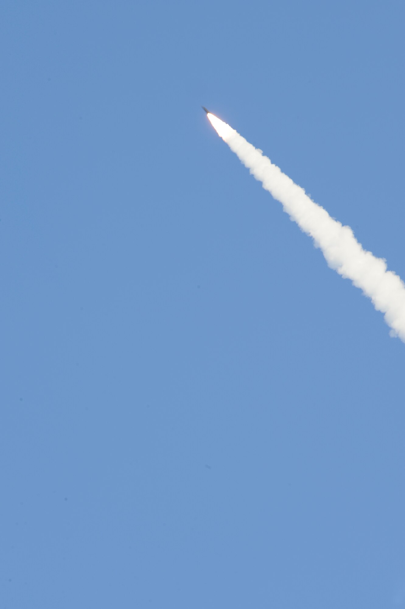 VANDENBERG AIR FORCE BASE, Calif.--An unarmed Minuteman III intercontinental ballistic missile was launched during an operational test at 6:27 a.m. here Wednesday from Launch Facility-4 on north Vandenberg. (U.S. Air Force photo/ Senior Airman Lael Huss)
