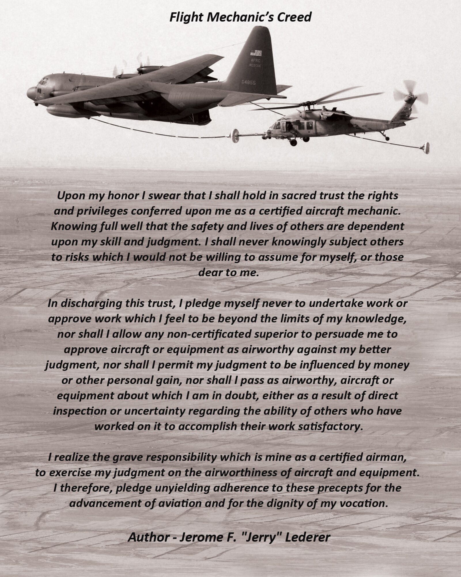 May 24 is Aviation Maintenance Technician Day, a day that recognizes the efforts of aviation maintenance professionals, as well as the father of aircraft maintenance, Charles Taylor. (Photo illustration by Maj. Cathleen Snow)