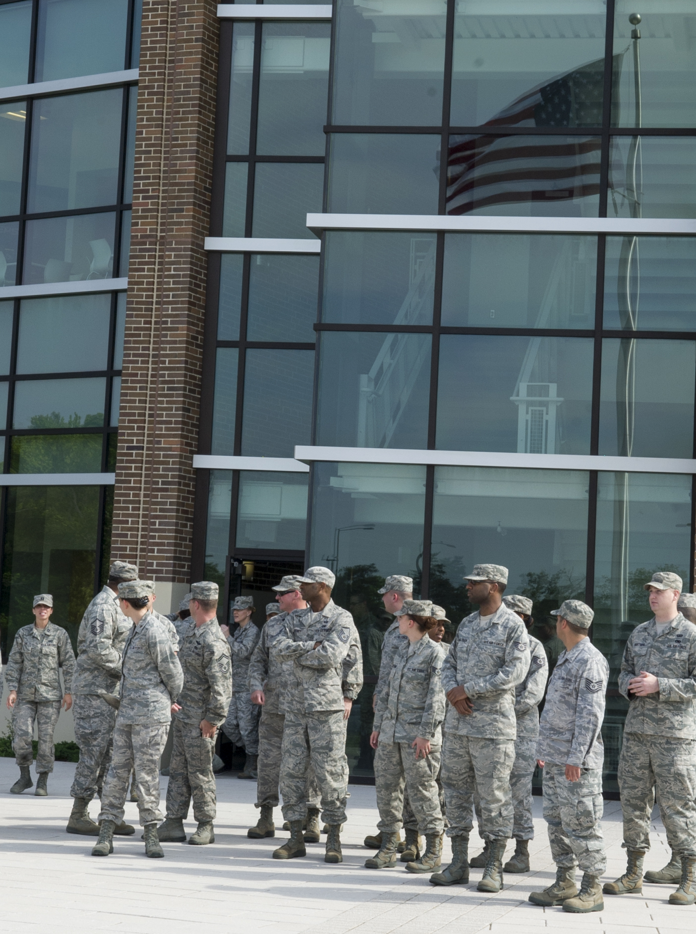 HQ AFDW holds retreat ceremony
