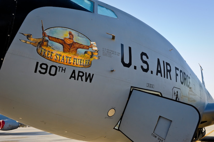 Oldest jet in the Air Force returns home > 190th Air Refueling Wing ...