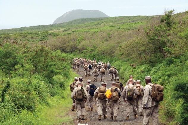 Marines, sailors reflect during Iwo Jima visit > Marine Corps ...