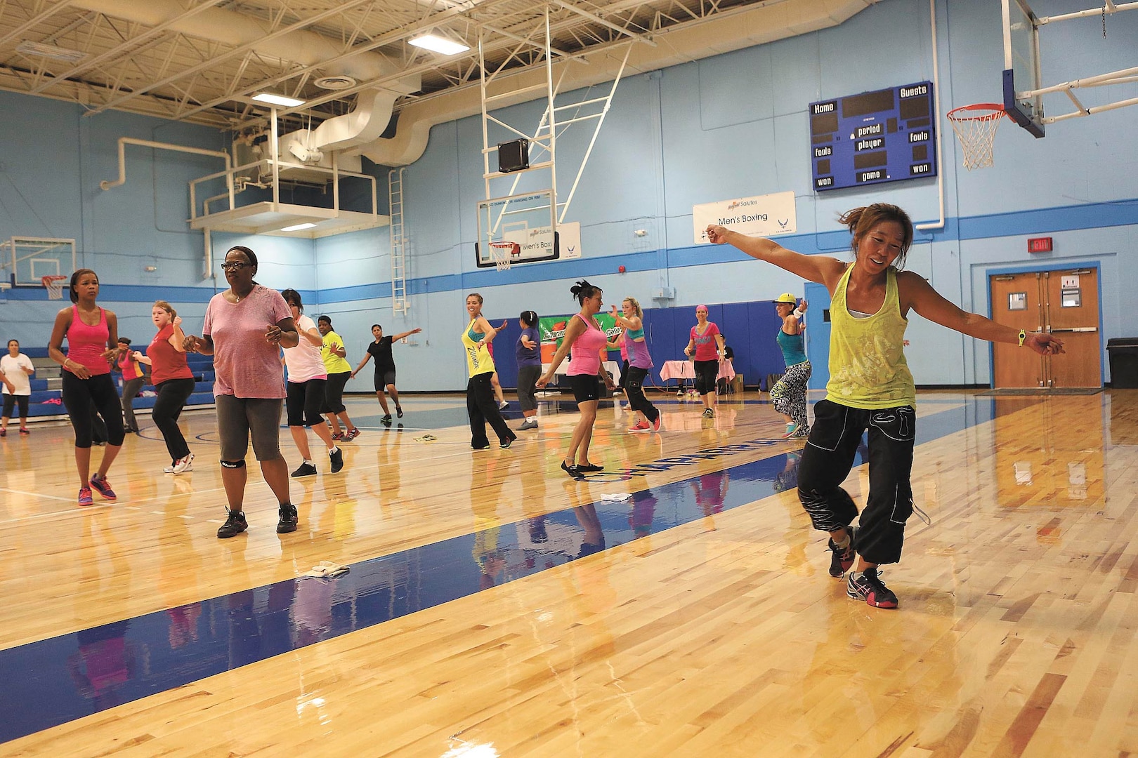 Patrons get energy boost with nonstop Zumba > Joint Base San Antonio > News