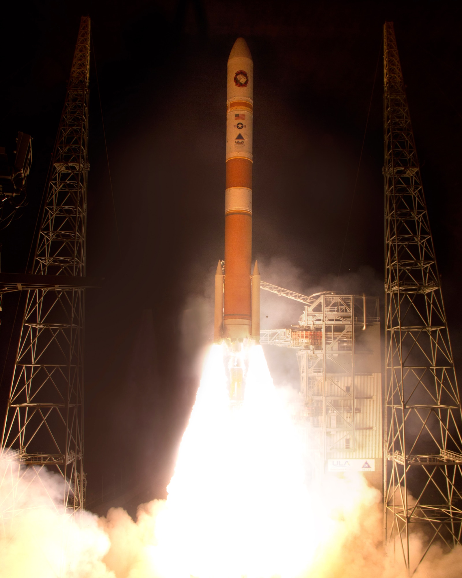 Cape Canaveral Air Force Station, Fla. (May 24, 2013) – In the second launch in just nine days for the U.S. Air Force, United Launch Alliance (ULA) successfully launched a Delta IV rocket carrying the fifth Wideband Global SATCOM (WGS-5) satellite at 8:27 p.m. EDT today from Space Launch Complex-37. Wideband Global SATCOM provides anytime, anywhere communication for the warfighter through broadcast, multicast, and point to point connections. WGS is the only military satellite communications system that can support simultaneous X and Ka band communications. 
 
Photo by Pat Corkery, United Launch Alliance