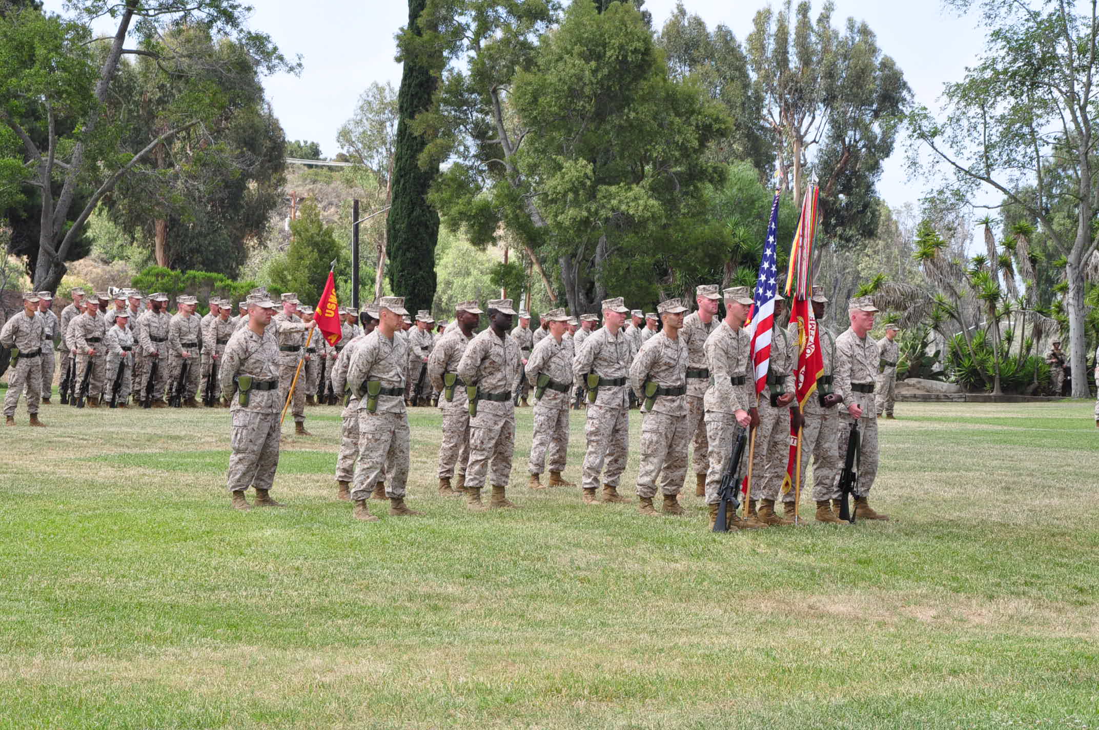 9th Communication Battalion Change of Command Ceremony