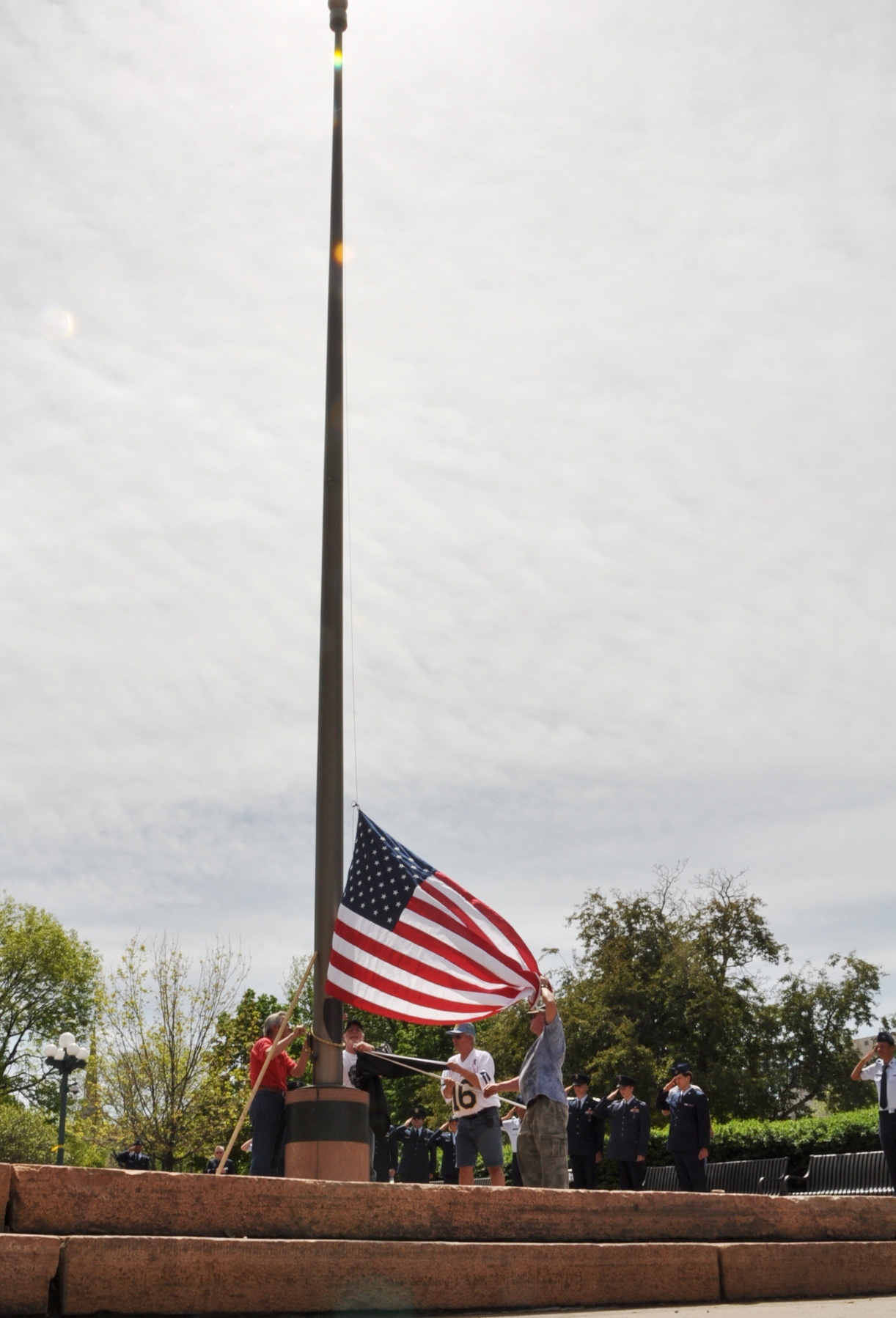 Buckley Airmen march for Memorial Day > Buckley Space Force Base ...