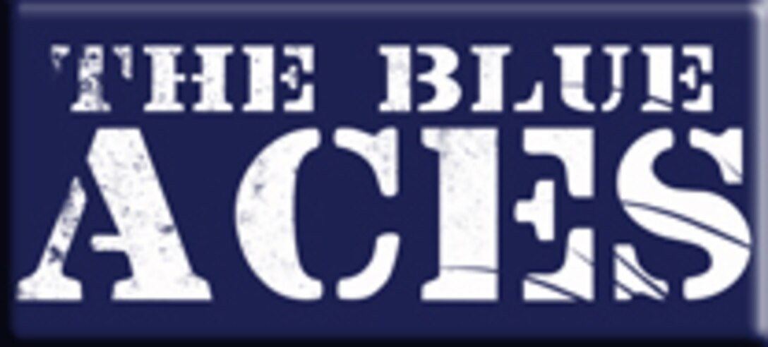 Blue Aces Button