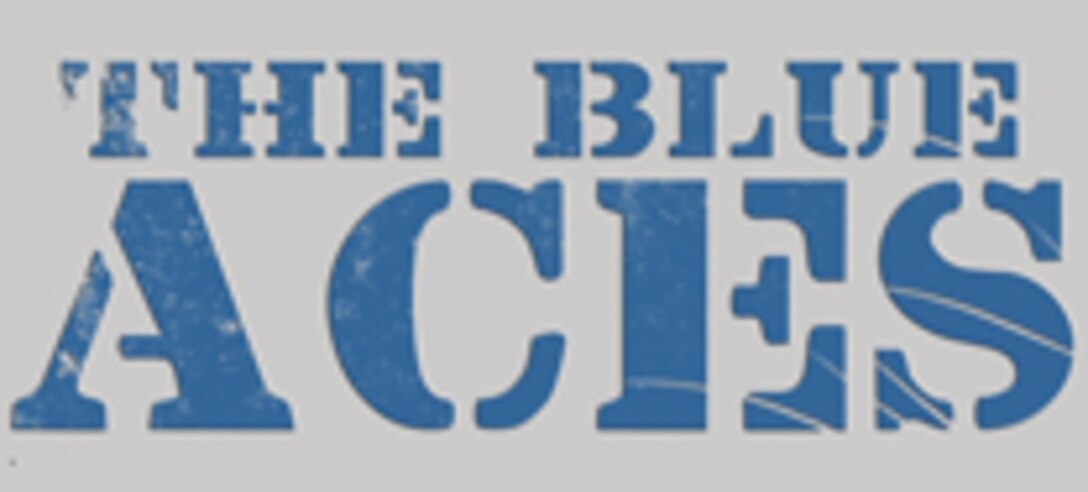 Blue Aces Button