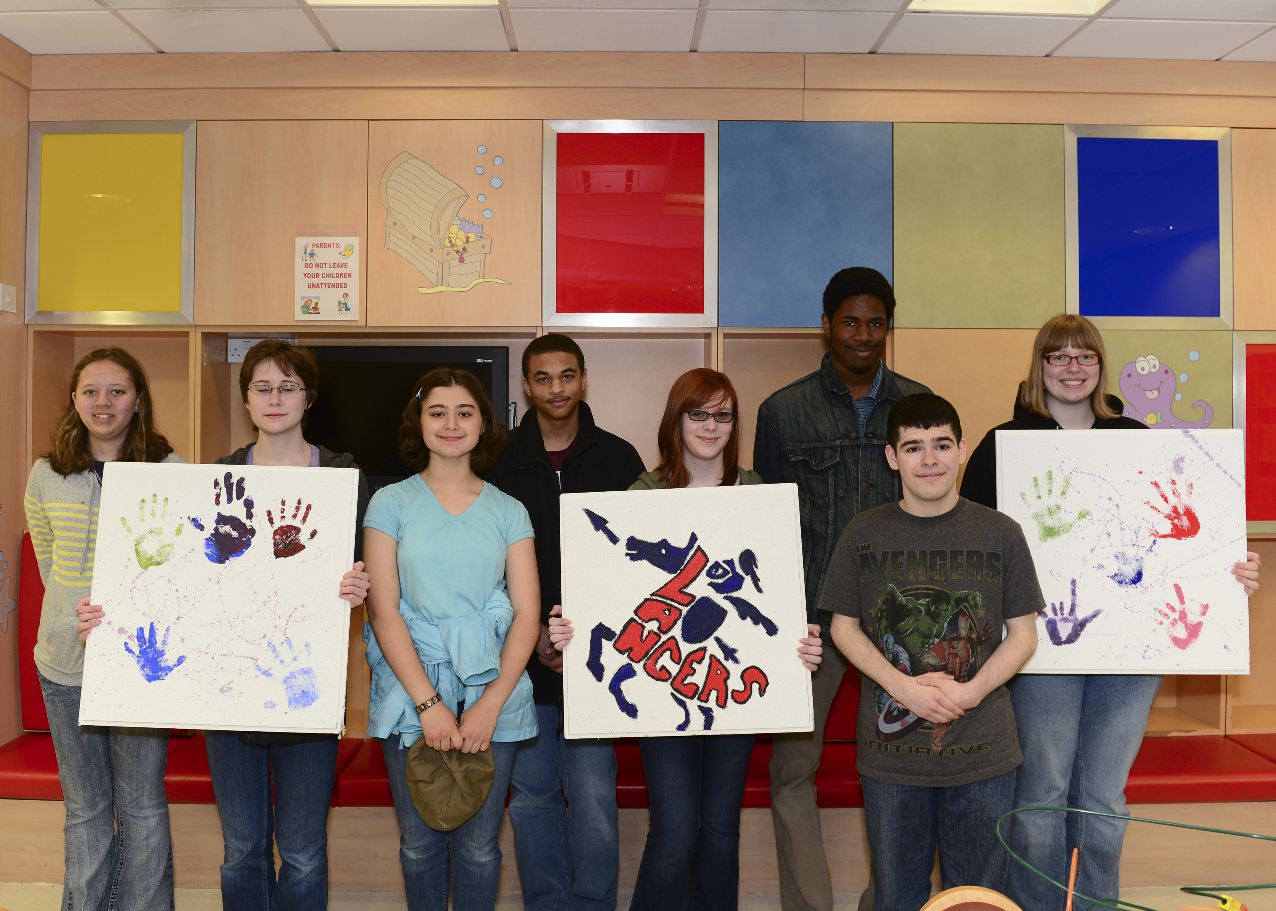 Lhs Students Brighten Up The Pediatrics Clinic