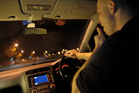 Sleepiness can impair driving performance as much as being intoxicated. The American Automobile Association estimates that one out of every six deadly traffic accidents is due to drowsy driving. The Air Force had 16 fatigue related Personal Motor Vehicle accidents in the past year. (U.S. Air Force photo by Staff Sgt. Nathan Lipscomb)