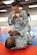 Staff Sgt. Jose Morejon reviews combative techniques with Sgt. 1st Class Emanuel Huff during a tactical combatives course (Level II) May 13, 2013, at Joint Base McGuire-Dix-Lakehurst, N.J. Morejon is a 2nd Battalion, 309th Training Support Regiment, 174th Infantry Brigade chemical specialist and a Lodi, N.J., native. Huff is a 2/309th supply sergeant and a Landover, Md., native. (U.S. Army Photo by Sgt. Cassandra Monroe/Released)