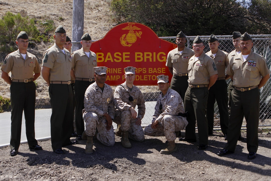 The Camp Pendleton Base Brig scored 100 percent during accreditation of the facility here May 21. The facility is the first brig in the Marine Corps to achieve 100 percent compliance with both mandatory and non-mandatory standards for the American Correctional Association.
