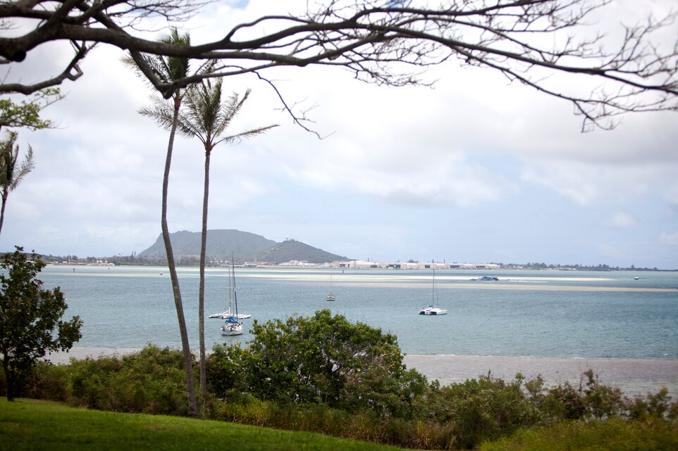 KANEOHE, Hawaii - Heeia State Park in Kaneohe, Hawaii, features views of Kaneohe and the Koolau Mountain Range. The park is named after the adopted son of the Hawaiian goddess, Haumea. (U.S. Marine Corps photo by Lance Cpl. Suzanna Lapi)
