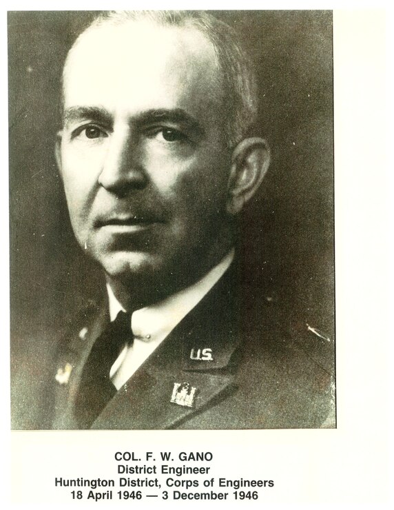 COL F. W. Gano
April 1946 - December 1946
