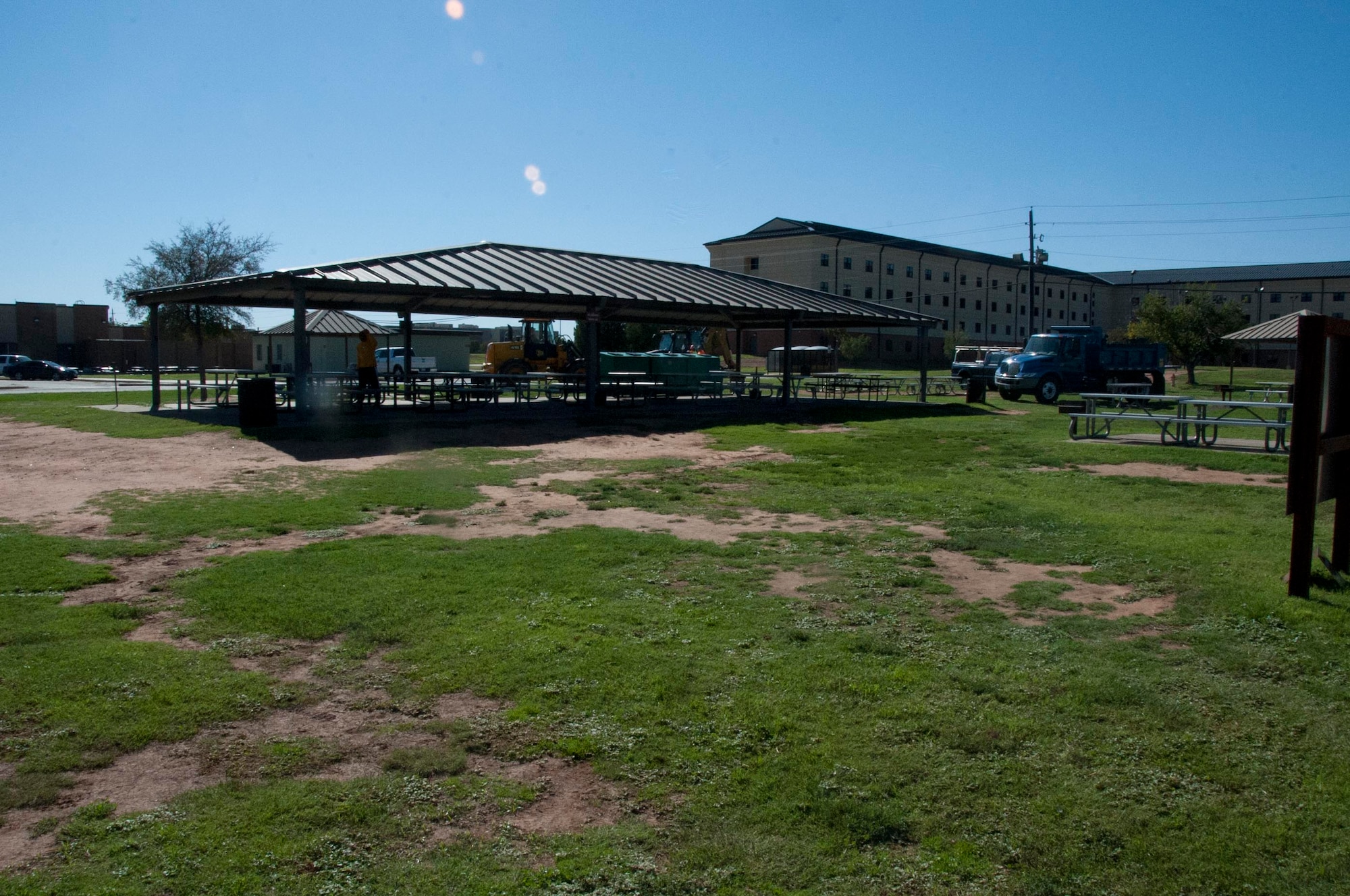 By order of the 82nd Training Wing commander, the consumption of any alcoholic beverages by Sheppard personnel at Central Park has been banned effective Nov. 1.
The general order, given by Brig. Gen. Scott Kindsvater after consultation with senior leaders across the base, applies to all military members assigned or attached to Sheppard, including those assigned to tenant units on the base. (U.S. Air Force photo by Airman 1st Class Jelani Gibson) 