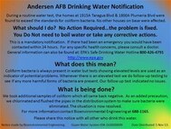 131105 Andersen AFB Drinking Water Notification