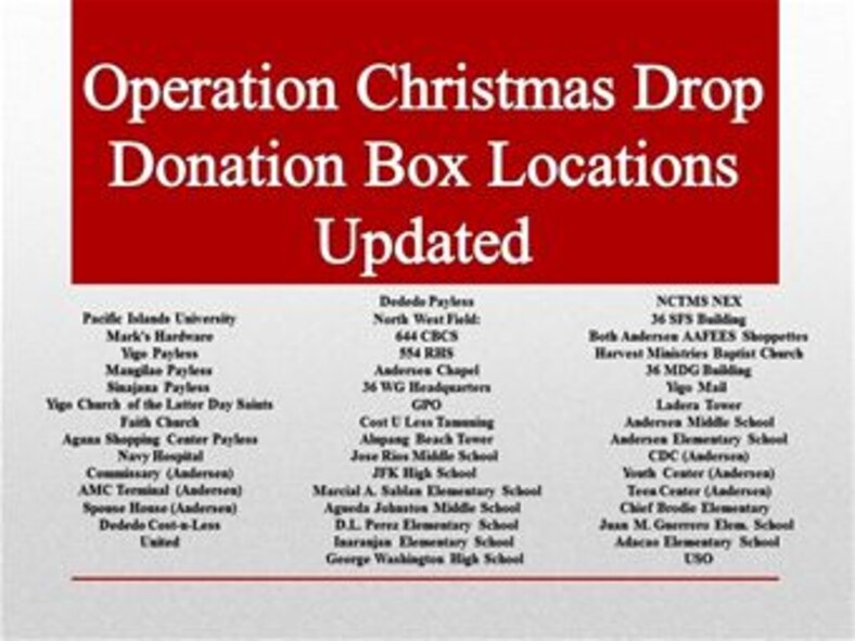 131105 OCD Drop Locations updated