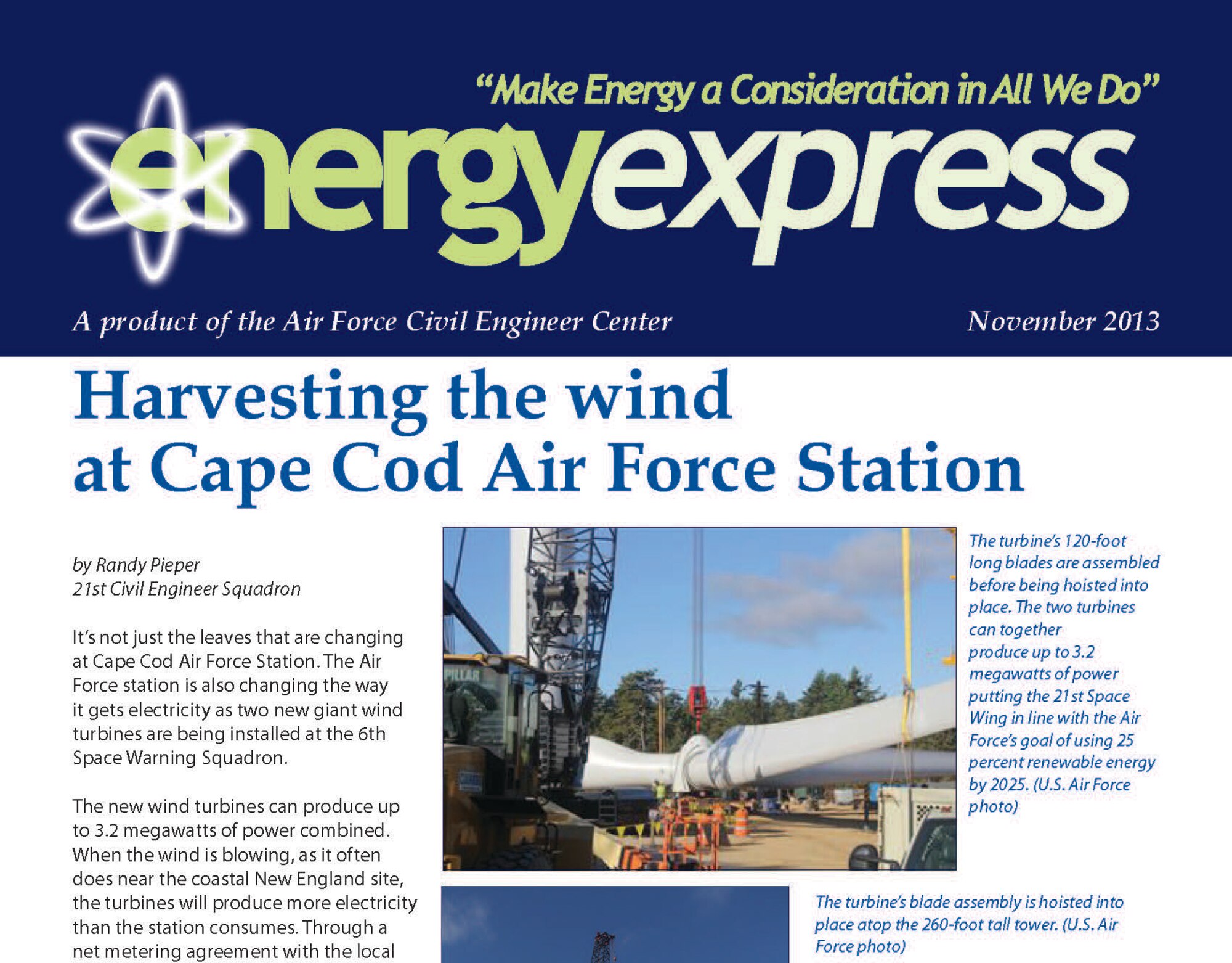 November 2013 Energy Express