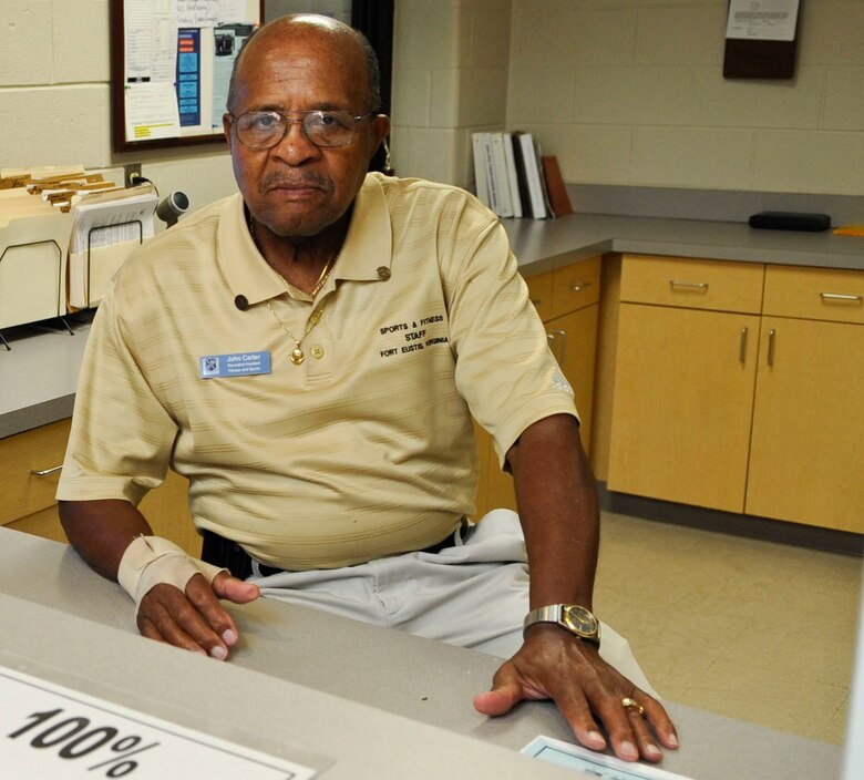 The Man Behind The Desk Army Vet Amasses 50 Years Of Service