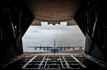 MC-130E Combat Talon Is roll down the taxiway at Duke Field April 15 for their final sorties before retirement.  The last five Talons in the Air Force belong to the 919th Special Operations Wing and are scheduled to be retired at a ceremony April 25.  They will make one final flight to the “boneyard” at Davis-Monthan Air Force Base, Ariz., by the end of the fiscal year.  (U.S. Air Force photo/Tech. Sgt. Sam King)