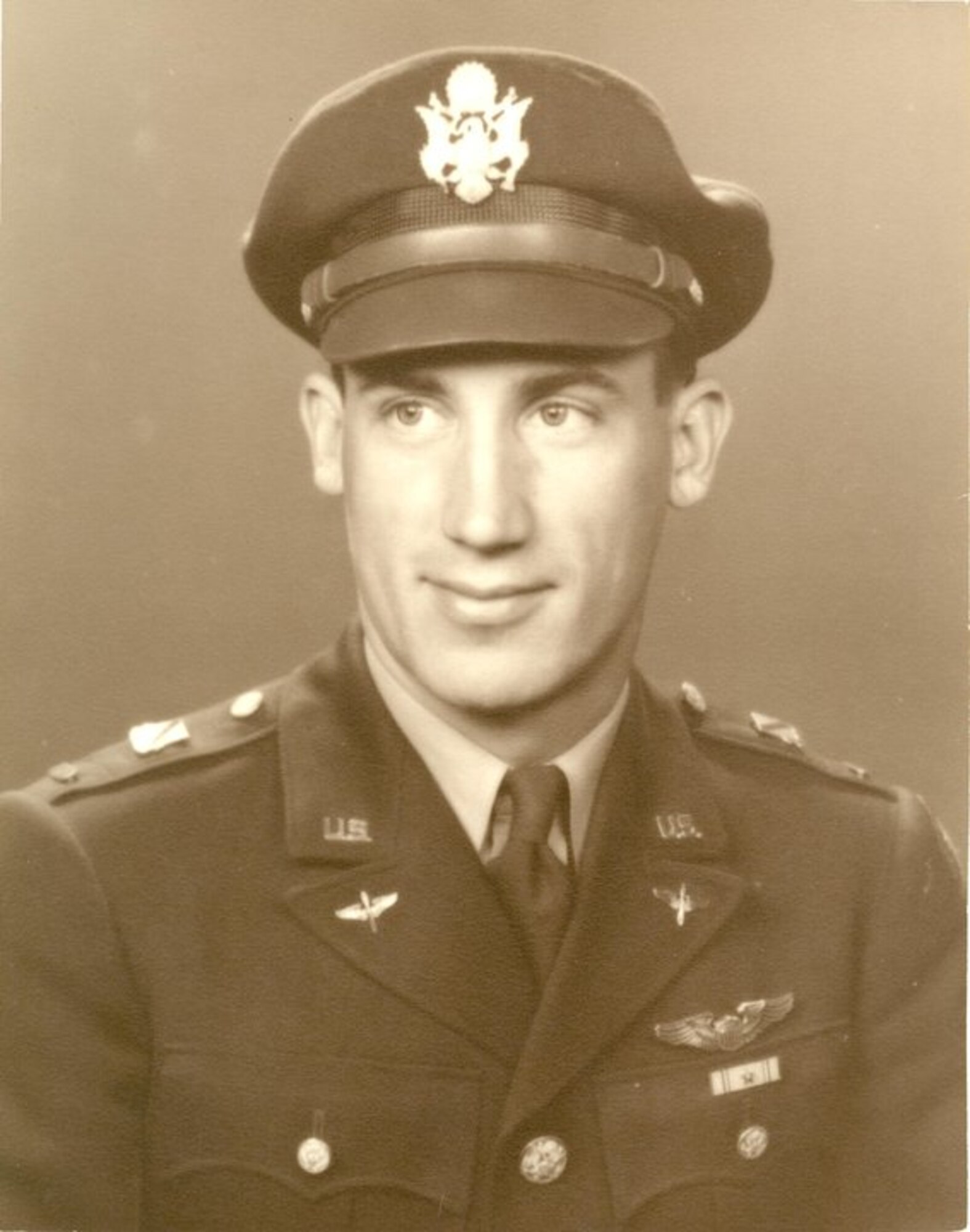 Ret. Lt. Col. George O'Neal, grandfather of U.S. Air Force Maj. Amber Millerchip, 4th Fighter Wing public affairs chief, was awarded the Distinguished Flying Cross for his heroic actions during World War II. He was strafing enemy Japanese boats off the coast of New Guinea in an A-20 Havoc aircraft. After his right engine was hit, he made a controlled crash in the water. Afterward, he and his crew swam to shore, then escaped and evaded enemy forces to make it to friendly territory. (Courtesy photo)