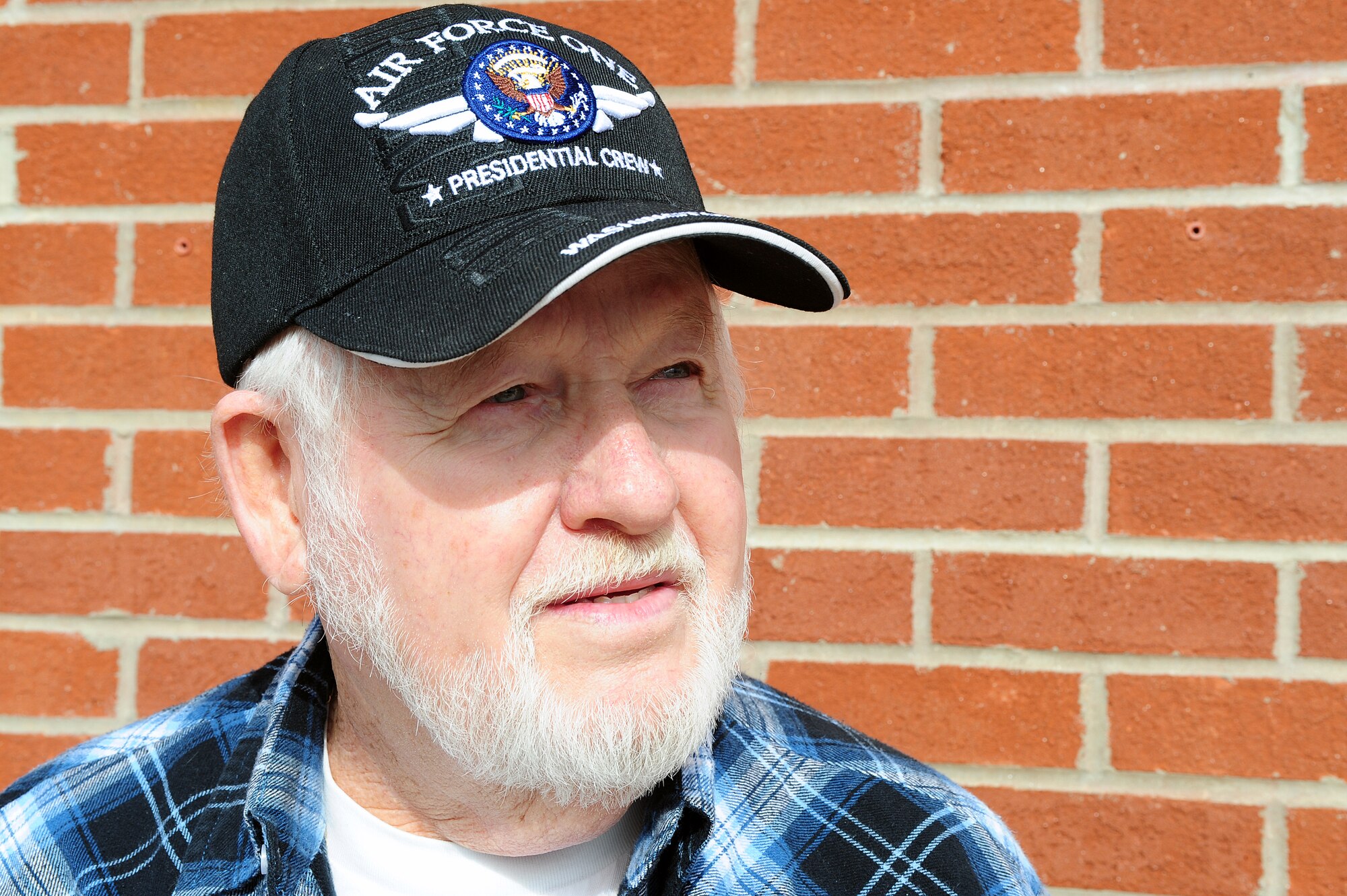 Ret. Tech. Sgt. Mel Powers reflects on the meaning of Veteran’s Day at Seymour Johnson Air Force Base, N.C., Nov. 4, 2013. Powers said Veteran’s Day is a heartwarming time for him and he is honored to see people stand behind the military now in comparison to the Vietnam era. (U.S. Air Force photo by Airman 1st Class John Nieves Camacho)