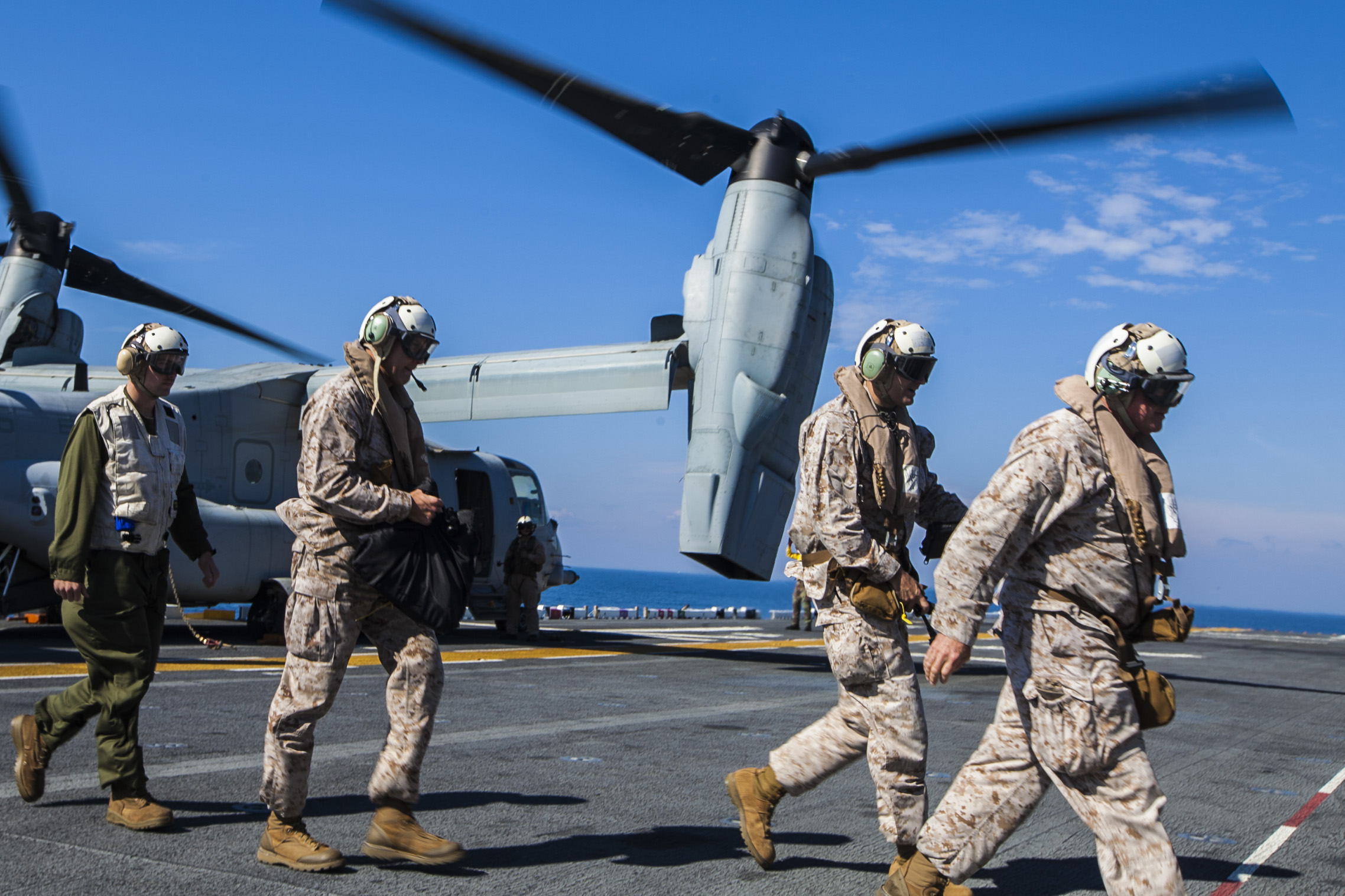 22nd MEU completes second shipboard period to prepare for deployment
