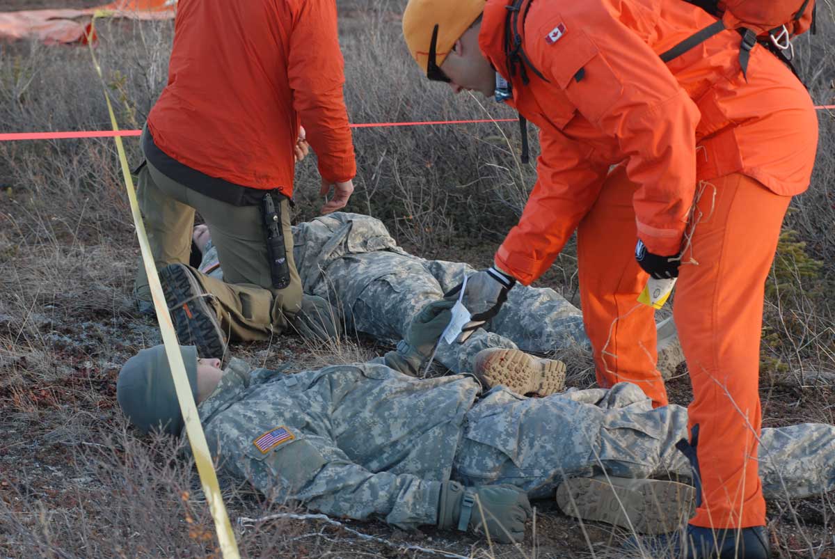 Alaska, Canada conduct joint arctic SAREX