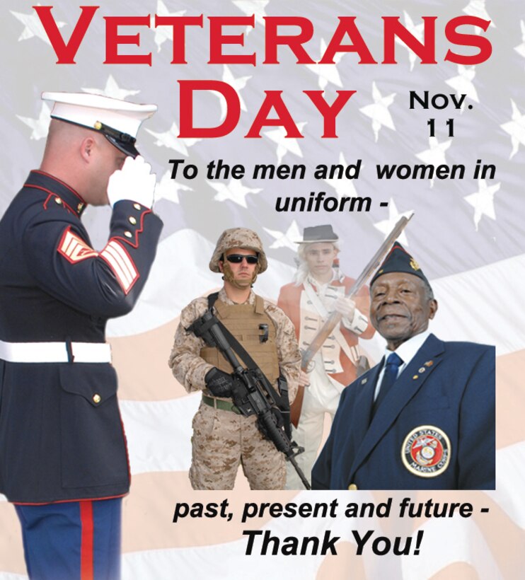 To the men and women in uniform - past, present and future - Thank You!