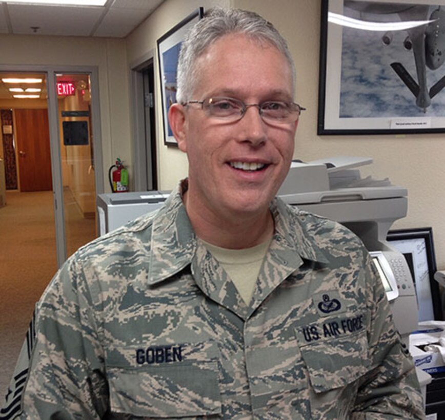 Chief Master Sgt. Bill Goben, Air Force Reserve Command Public Affairs Functional Manager