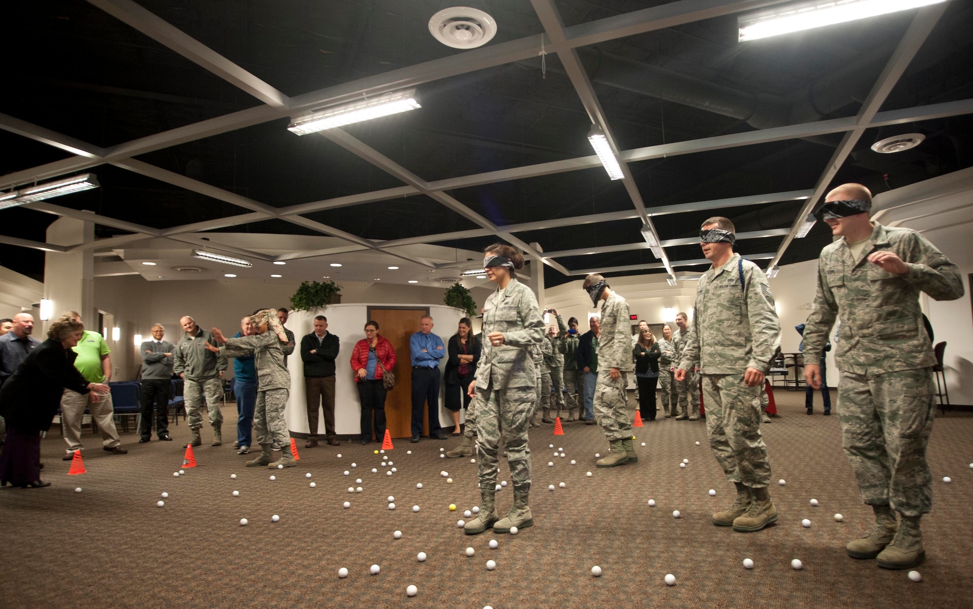 Sheppard kicked off focus Oct. 4 in with the objective of instilling a sense of resiliency in Airmen. Events took place throughout the week to increase awareness and morale readiness. (U.S. Air Force photo by Airman 1st Class Jelani Gibson) 
