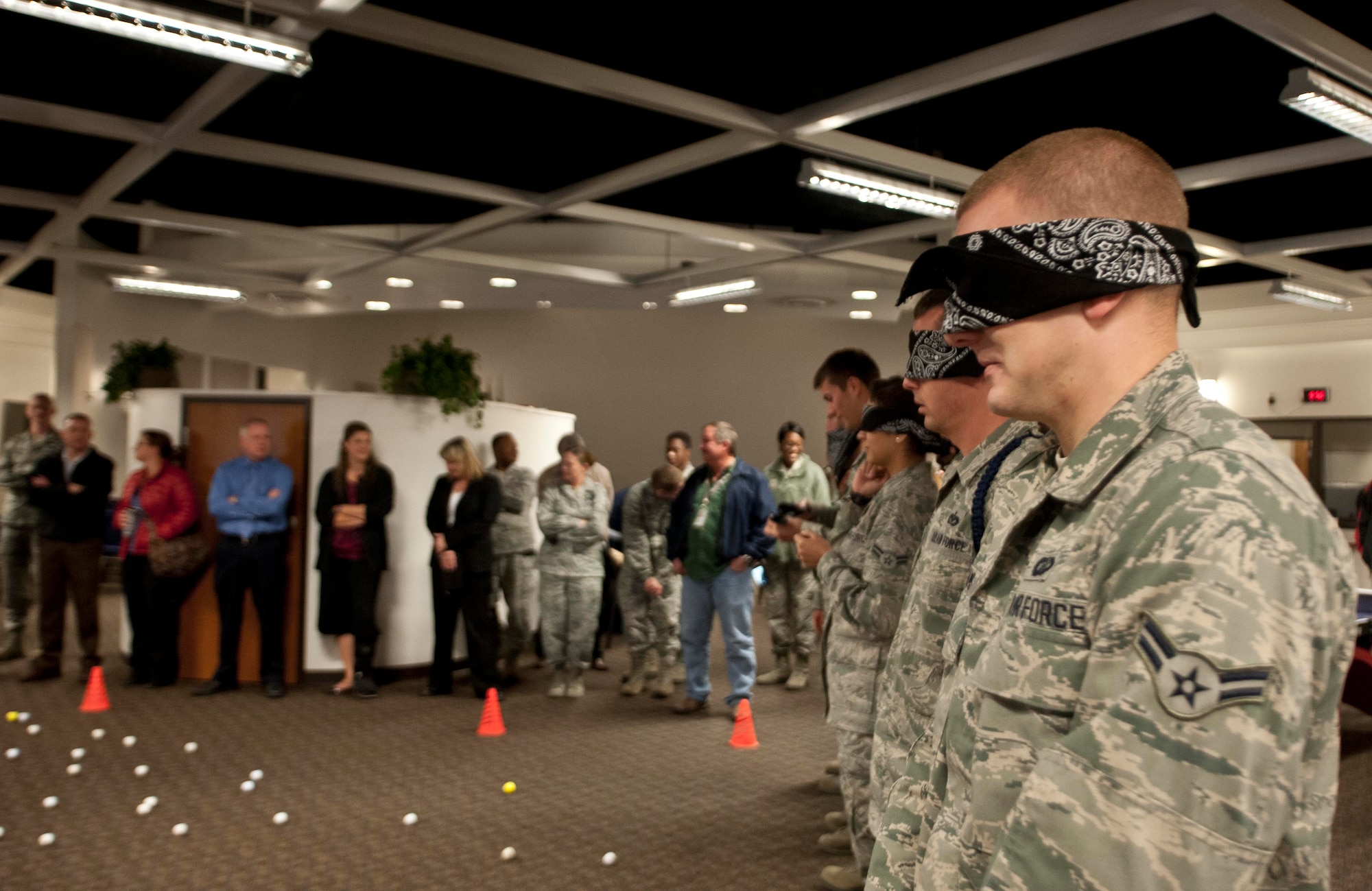 Sheppard kicked off focus Oct. 4 in with the objective of instilling a sense of resiliency in Airmen. Events took place throughout the week to increase awareness and morale readiness. (U.S. Air Force photo by Airman 1st Class Jelani Gibson) 

