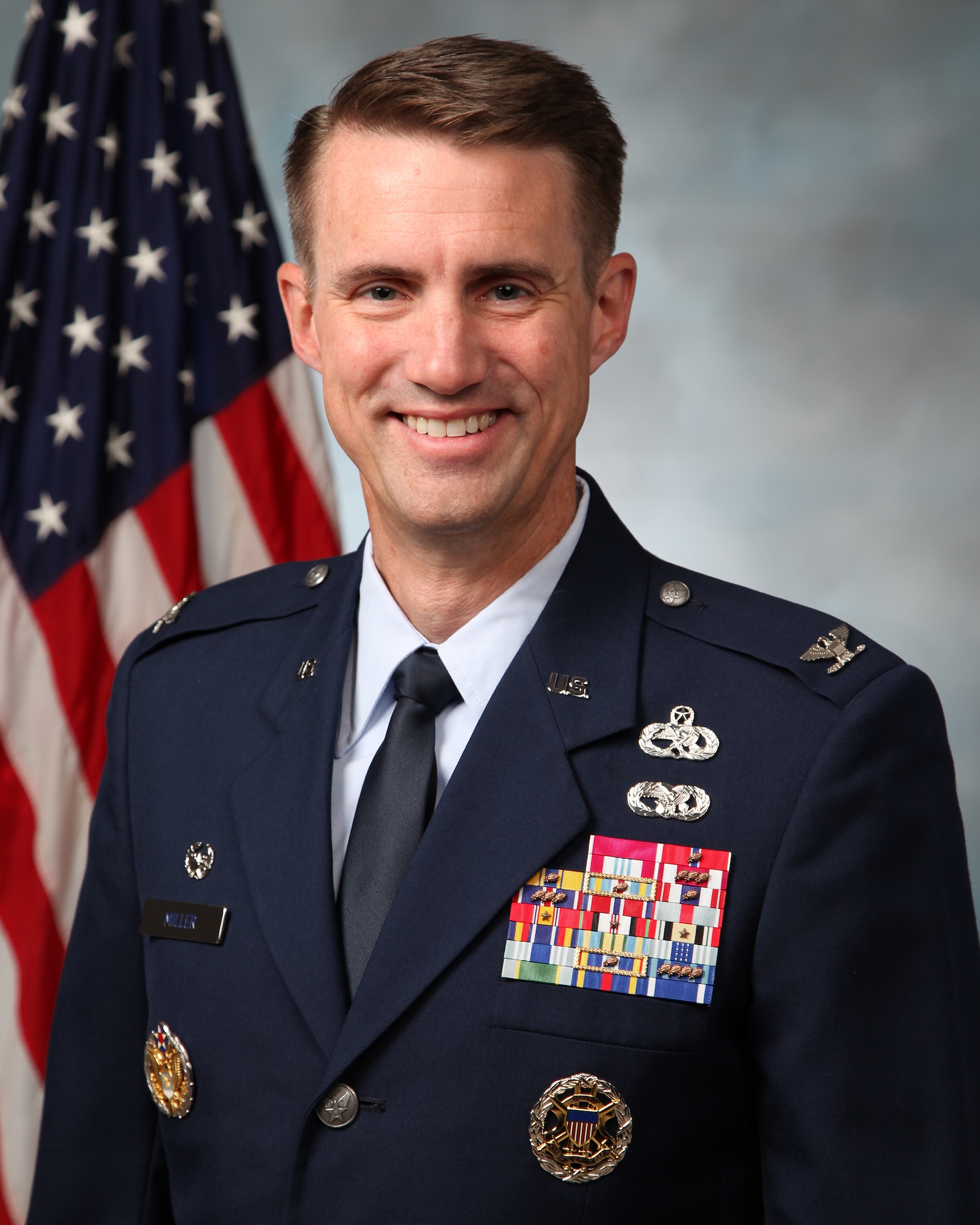 Col. Tom Miller, 377th Air Base Wing Commander