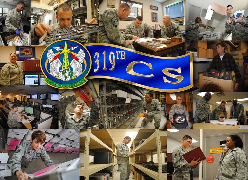 Air Mobility Command has selected the 319th Communications Squadron from Grand Forks Air Force Base, N.D., as the 2013 winner for the Lt. Gen. Harold W. Grant Award (medium unit). The 319th CS has 151 Warriors of the North dedicated to the diverse communications mission of the base. (U.S. Air Force photo illustration/Staff Sgt. Luis H. Loza Gutierrez)