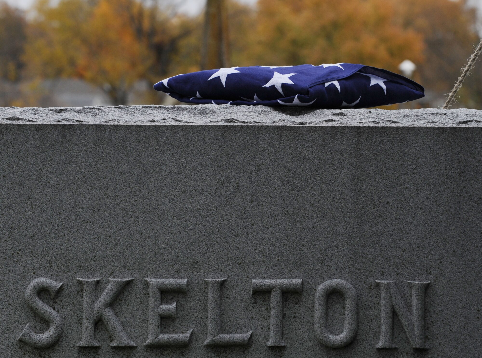 Ike Skelton passed away Oct. 28, 2013 with pneumonia. A funeral was held in his honor at Lexington, Mo., Nov. 4, 2013. Skelton’s memoir, Achieve the Honorable, was published just two weeks before his death. (U.S. Air Force photo by Staff Sgt. Alexandra M. Boutte/Released)