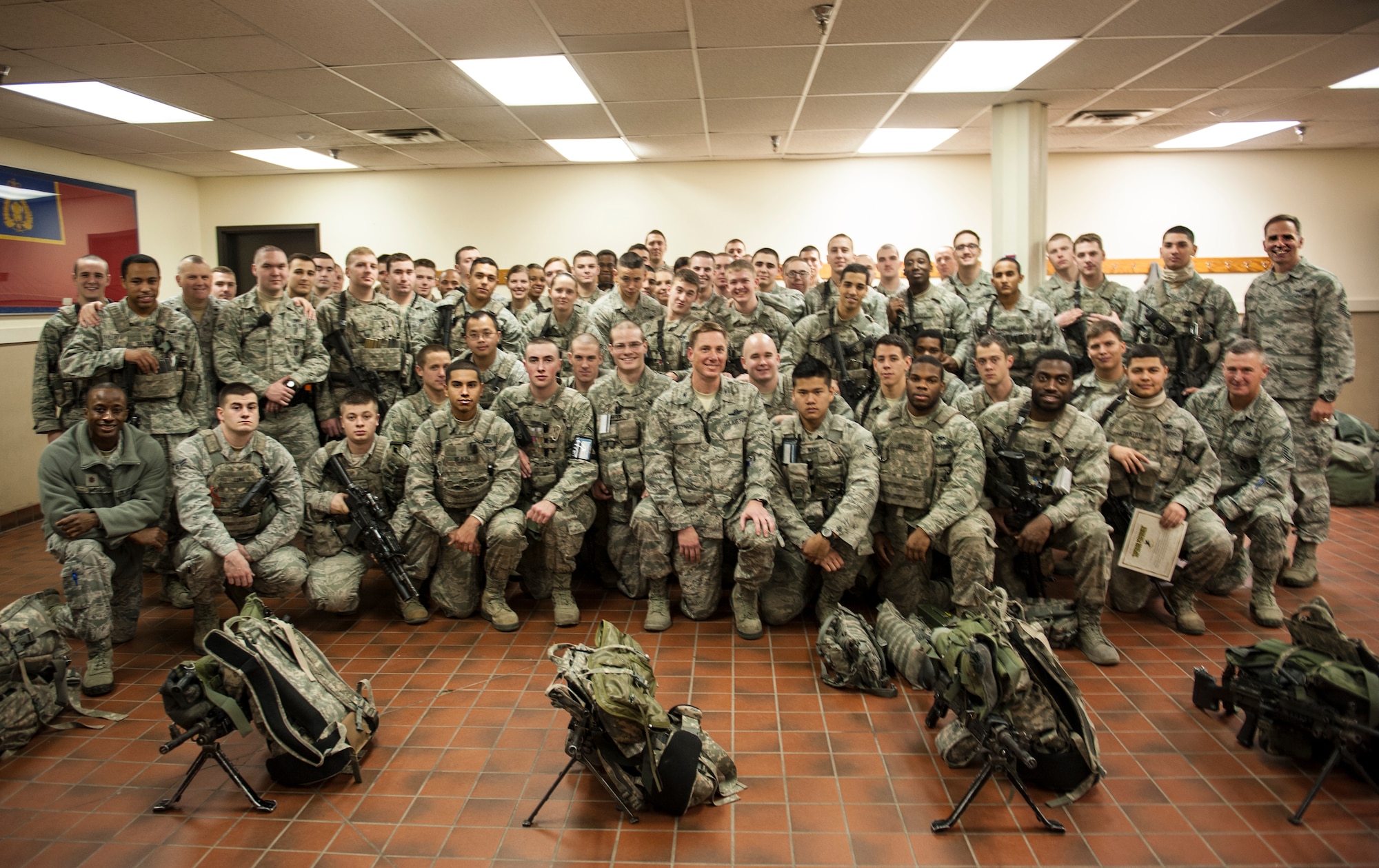 5th Security Forces Squadron has four flights that are responsible for providing uncompromising security for America's strategic deterrence through highly trained, motivated and disciplined Defenders.  Their primary day-to-day mission is to safeguard Air Force Global Strike Command's largest Protection Level One Weapons Storage Area housing $5.5 billion dollars in nuclear resources.  Additionally, these Defenders provide Law Enforcement services to Minot Air Force Base's 12,100 member population.       