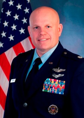 Lt. Col. Robert Basom, 6th Aerial Refueling Squadron commander. (U.S. Air Force photo)