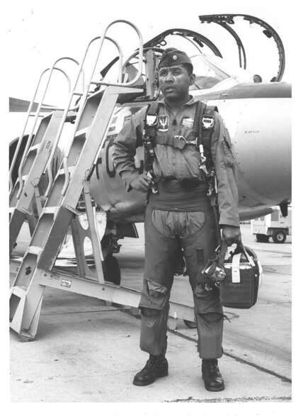 Lt. Col. Asa Herring graduated from the Tuskegee Flight Academy in 1945. (Courtesy photo)