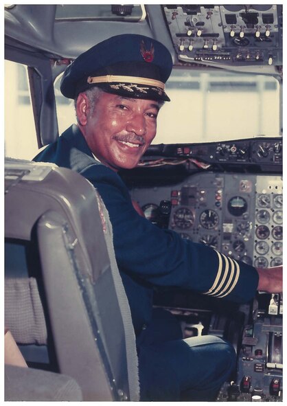 Retired Lt. Col. Bob Ashby became the first black pilot for Frontier Airlines in 1973. (Courtesy photo)