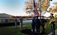 Airmen from the 89th Airlift Wing salute as a team of ceremonial guardsmen raise the flag outside of the 89th AW headquarters building on Joint Base Andrews, Md., during a special reveille ceremony in honor of Veteran's Day, Nov. 8. More than 175 Airmen gathered in formation for the ceremony. (U.S. Air Force photo/Senior Airman Lauren Main)