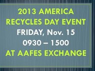 131108 America Recycles Day
