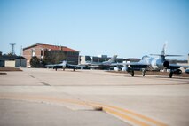 During the 11th Max Thunder, the Airborne Tactical Advantage Company played the role of the opposition force challenging Airmen in a variety of scenarios, Nov. 7, 2013. The ATAC Hawker Hunters were pitted against the combined force that employed 8th Fighter Wing F-16 Fighting Falcons, 51st Fighter Wing A-10 Thunderbolts II and F-16s, Marine Air Group 12 F-18 Hornets, AV-8B Harriers II, 35th Air Defense Artillery Brigade, 18th Wing E-3B Sentries, numerous ROKAF aircraft and accompanying support personnel during the two-week exercise.