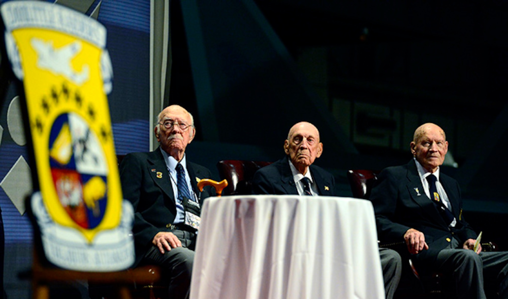 The Doolittle Tokyo Raiders shared their last and final toast at the National Museum of the U.S. Air Force Nov. 09, 2013 in Dayton, Ohio.
