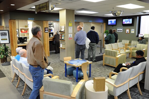 The main pharmacy is located on the first floor of the 92nd Medical Group and fills all new prescriptions to include faxed prescriptions from civilian providers. The pharmacy closes at 1 p.m. the third Wednesday of each month for training purposes. (U.S. Air Force photo by Airman 1st Class Janelle Patiño/Released)