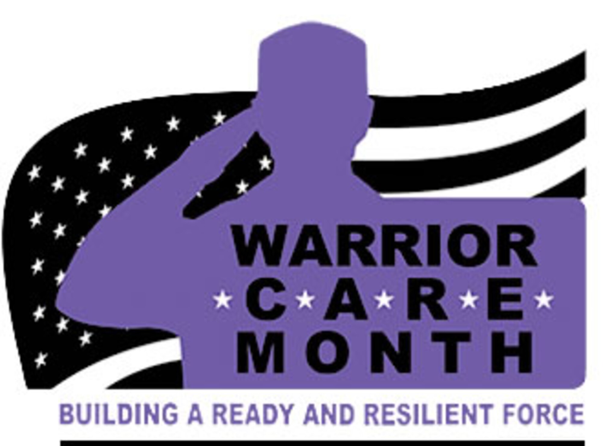 Each November the military services observe Warrior Care Month to honor the service and sacrifice of wounded, ill and injured service members, their families, caregivers, and the professionals who support them. This year's theme is Warrior Care - Building a Ready and Resilient Force.  (Courtesy graphic/American Forces Press Service)