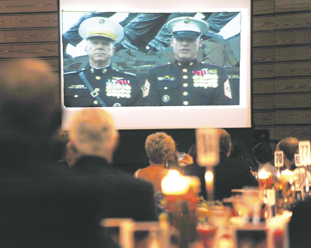 Marine Corps Logistics Command and Marine Corps Logistics Base Albany Marines celebrate the Corps' 238th birthday, Nov. 8 at Albany State University.