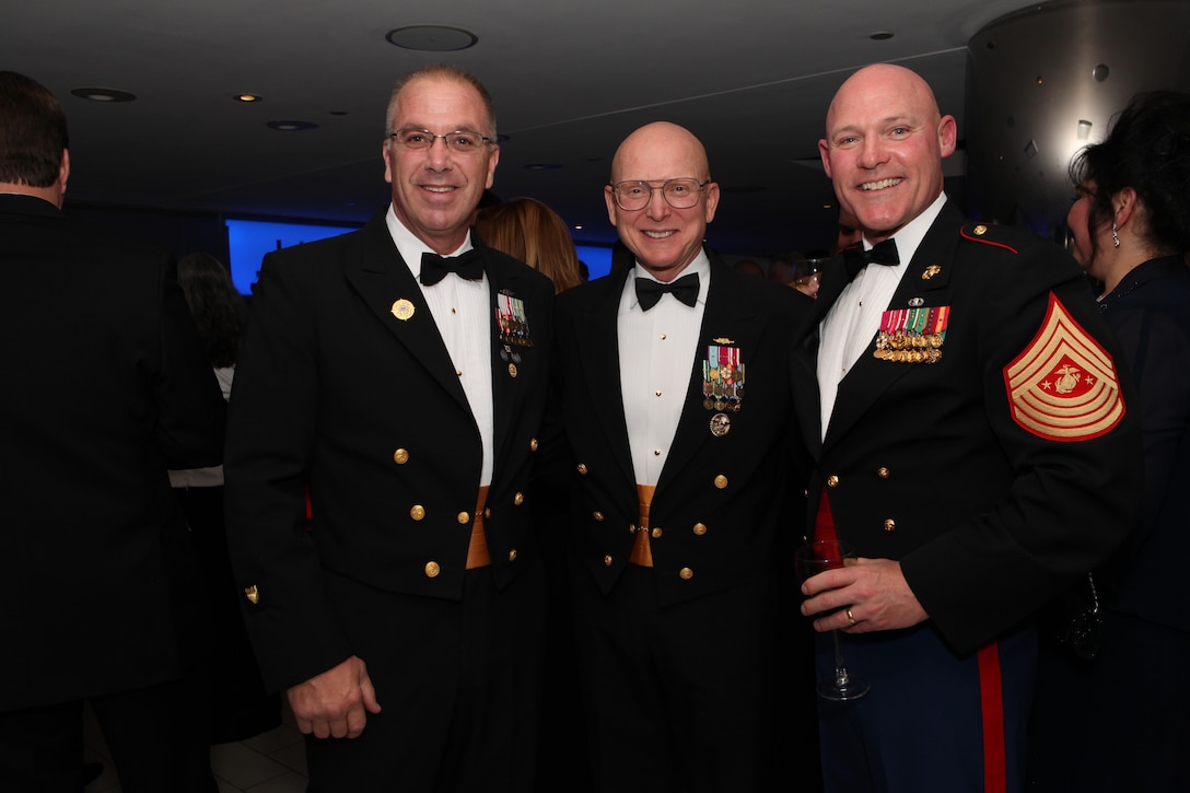 Sgt. Maj. Micheal P. Barrett, the 17th Sergeant Major of the Marine Corps, attends the Commandant of the Marine Corps’ Ball in celebration of the 238th birthday of the United States Marine Corps at the Gaylord National Resort, in National Harbor, Md. on Nov. 9, 2013. (U.S. Marine Corps photo by Sgt. Marionne T. Mangrum)  