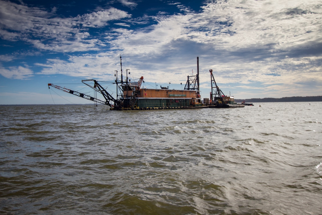 Dredging the James