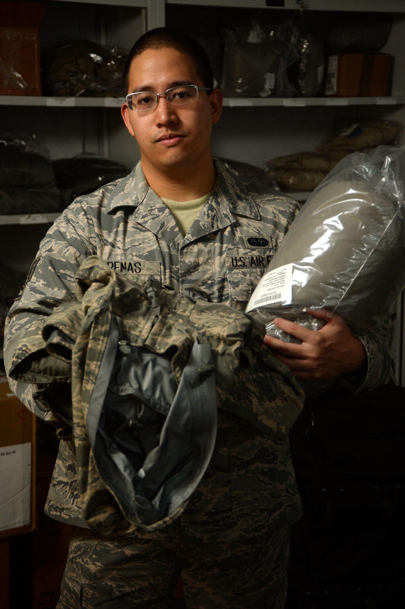 U.S. Air Force Staff Sgt. Joseph Arena, 52nd Communications squadron unit deployment manager, is the Super Saber Performer for the week of Nov. 14 - Nov. 20. (U.S. Air Force photo by Airman 1st Class Dylan Nuckolls/Released)