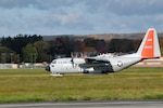 An LC-130 assigned to the 109th Airlift Wing leaves Stratton Air National Guard Base for Antarctica on Oct. 18, 2013.